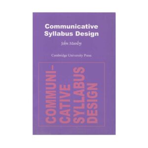 کتاب آموزش تلفظ و آوا شناسی زبان Communicative Syllabus Design