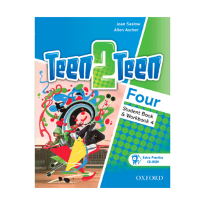 خرید  کتاب آموزش زبان انگلیسی تین تو تین 4 چاپ براق  به همراه کتاب کار و دی وی دی -کتاب Teen 2 Teen  4 Glossy Papers - با تخفیف ویژه