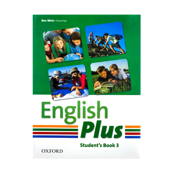 خرید کتاب آموزش زبان انگلیسی  نوجوانان  انگلیش پلاس 3 به همراه کتاب کار و سی دی  English Plus 3 -کتاب English Plus 3 - انگلیش پلاس 3