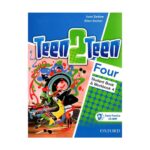 خرید  کتاب آموزش زبان انگلیسی نوجوانان تین تو تین 4 به همراه کتاب کار و دی وی دی  Teen 2 Teen 4 (SB+WB+DVD) - ارسال به تمام نقاط کشور