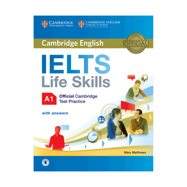 قمیت و خرید کتاب Cambridge English IELTS Life Skills A1+ CD - کتاب آزمون کمبریج انگلیش لایف اسکیلز A1  به همراه سی دی - با تخفیف ویژه
