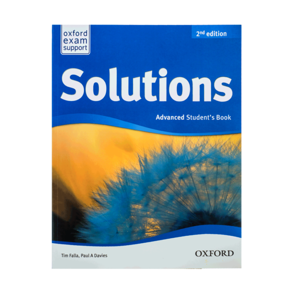 قیمت و خرید آنلاین کتاب Solutions Advanced 2nd - کتاب  سولوشن ادونس  ویرایش دوم به همراه کتاب کا ر و سی دی و دی وی دی با تخفیف ویژه