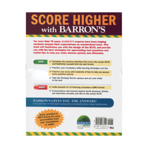 خرید کتاب Barrons IELTS Practice Exams 3rd