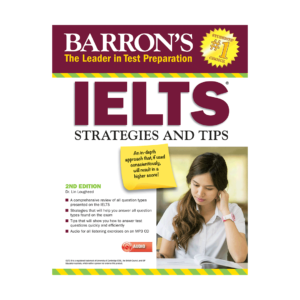 قیمت و خرید کتاب Barrons IELTS Strategies and Tips 2nd + CD - کتاب آزمون بارونز آیلتس استراتژی اند تیپس ویرایش دوم به همراه سی دی