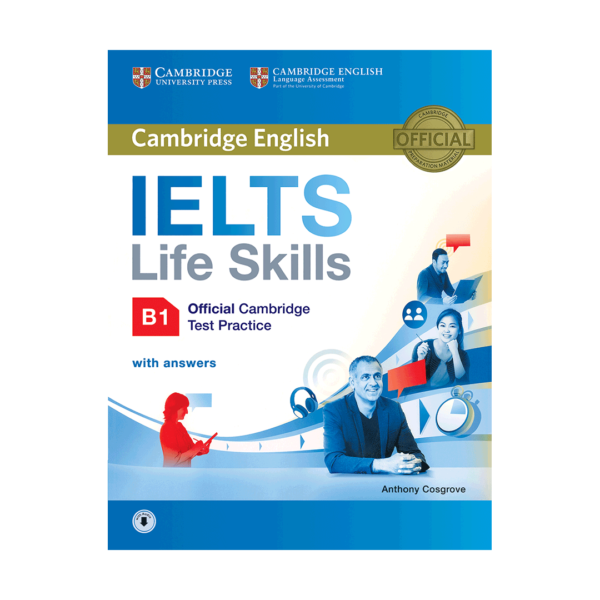 قیمت و خرید کتاب Cambridge English IELTS Life Skills B1+ CD - کتاب آزمون کمبریج انگلیش لایف اسکیلز B1  به همراه سی دی با تخفیف ویژه