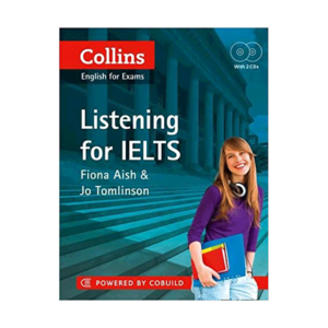 قیمت و خرید کتاب Collins English for Exams Listening for Ielts - خرید کتاب آزمون کالینز انگلیش اگزم لیسنینگ فور آیلتس