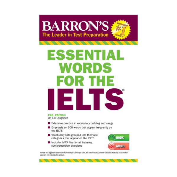 قیمت و خرید کتاب Essential Words for the IELTS 2nd Edition - کتاب آزمون اسنشیال وردز فور آیلتس ویرایش دوم  برای آزمون آیلتس