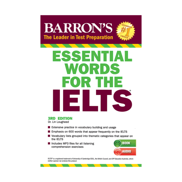 قیمت و خرید کتاب Essential Words for the IELTS 3rd+CD -  کتاب آزمون اسنشیال ورد فور آیلتس ویرایش سوم به همراه سی دی برای آزمون آیلتس
