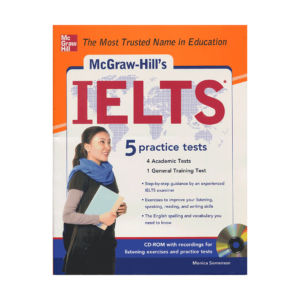 قیمت و خرید کتاب McGraw-Hill 5 IELTS Practice Tests - کتاب آزمون مک گروهیل 5 آیلتس پرکتیس تست برای آزمون آیلتس با تخفیف ویژه