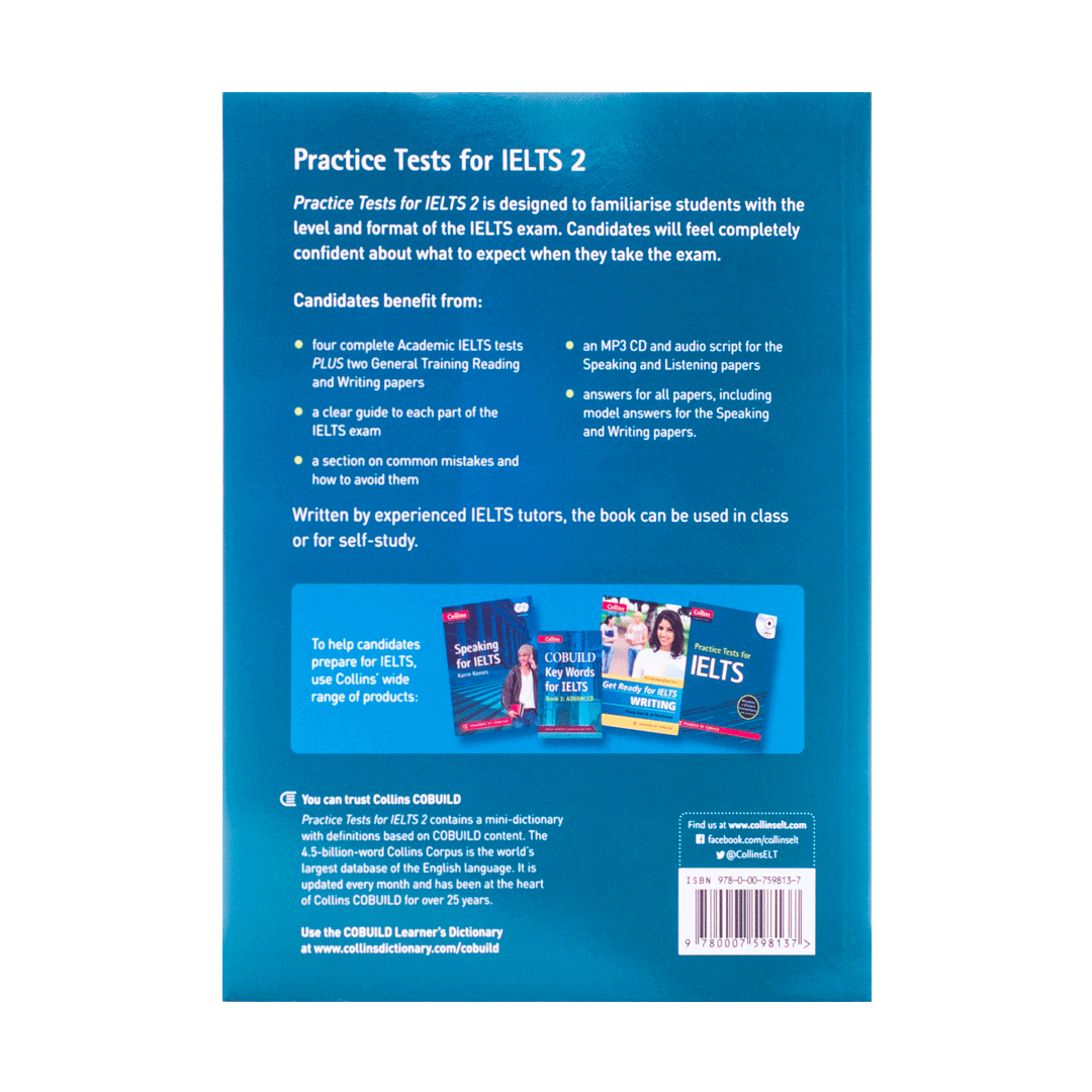 خرید کتاب Practice Tests For IELTS 2
