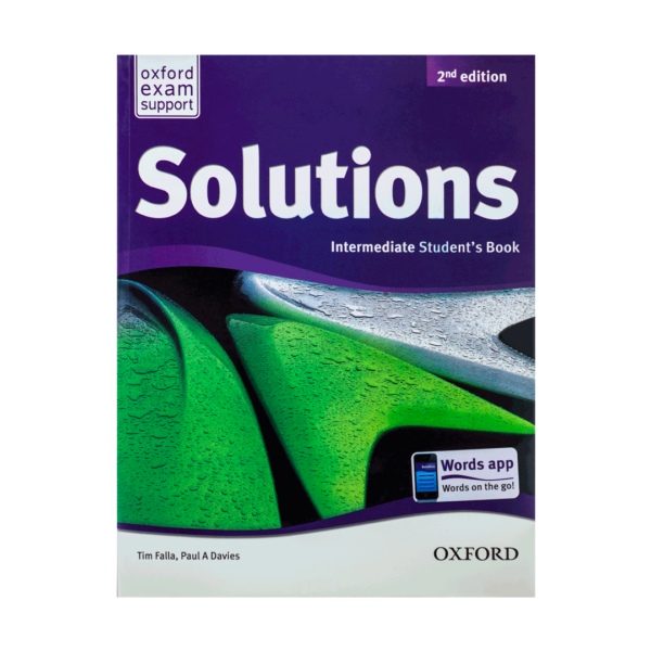 قیمت و خرید کتاب Solutions Intermediate 2nd - کتاب سولوشن اینترمدیت  ویرایش دوم به همراه کتاب کا ر و سی دی و دی وی دی با ارسال به تمام نقاط کشور